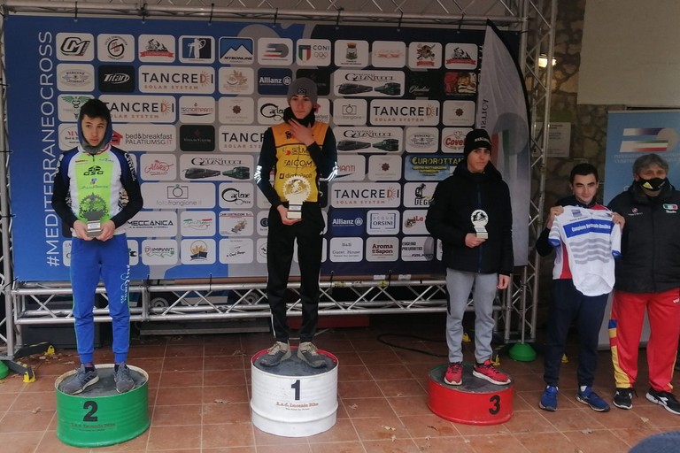 Andria Bike podio Massaro Palazzo San Gervasio
