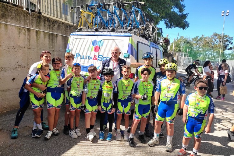 Andria Bike al velodromo di Oppido Lucano