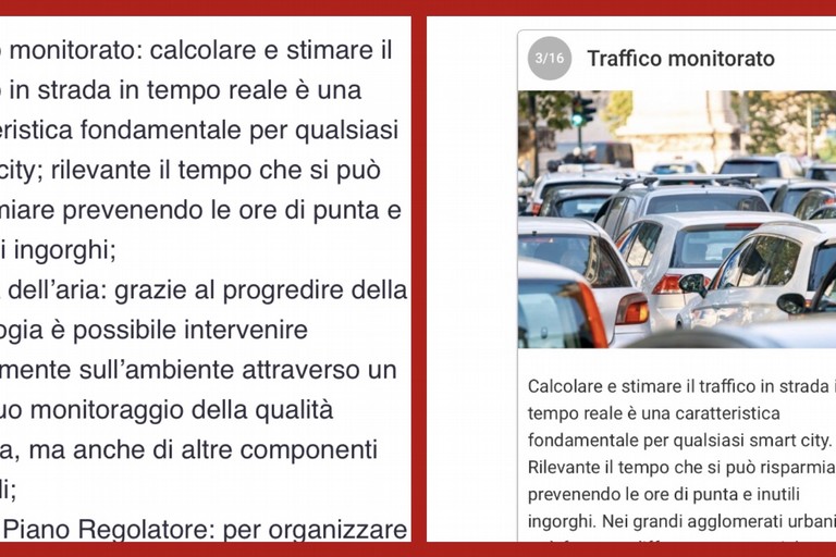 il confronto tra i i due articoli