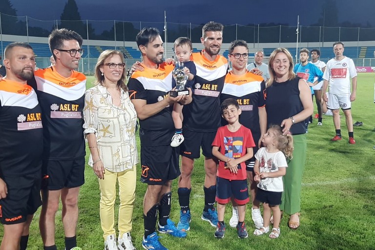 quadrangolare di calcio dell’AIL Bt, patrocinio Comune di Andria e della Asl Bt