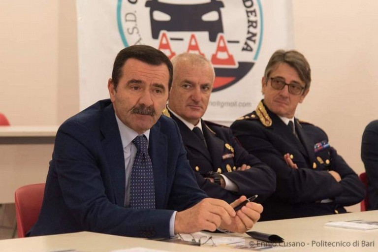 Il Questore Bisogno con altre autorità della Polizia di Stato
