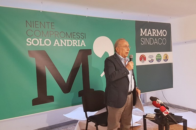 Marmo candidato sindaco di quattro civiche 