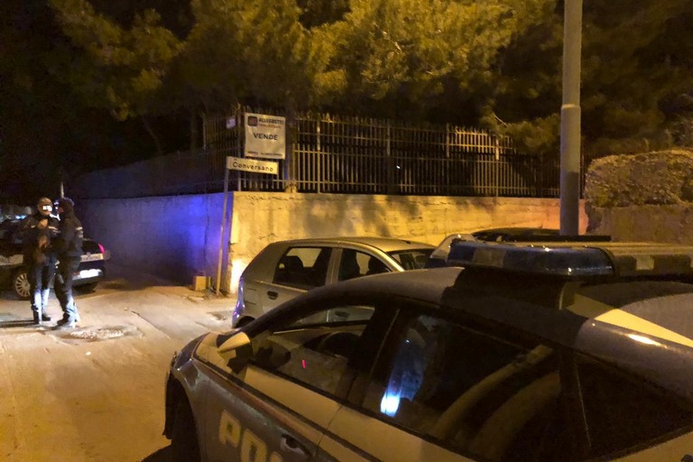 inseguimento per via Don Lotti e contrada Zagaria