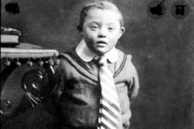 Bambino vittima del nazismo