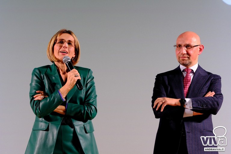l'Avv. Francesco Bruno e la prof.ssa Claudia Figliolia