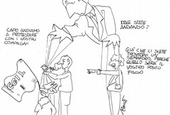 Lo sciopero della Cgil provinciale