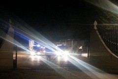 Incendio in un capannone di un'azienda zootecnica