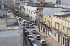 Viale Puglia, incrocio con semafori spenti e tremendi ingorghi