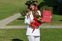 Laurea ai tempi del Covid: discussione tesi in presenza per la laureanda Porzia Guglielmi