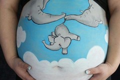 Belly painting: ogni pancione è un'opera d'arte