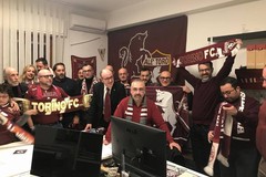 Le magliette e le sciarpe del Toro Club Bat debuttano a Frosinone