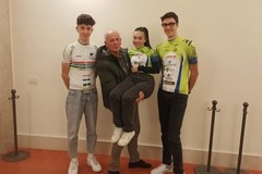 Andria Bike in passerella alla festa del ciclismo pugliese con 9 maglie di campione regionale