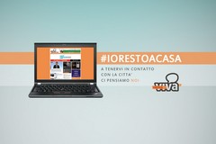 Restate a casa, vi teniamo noi in contatto con la città