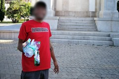 CasaPound Italia ripulisce il Monumento ai Caduti di Andria