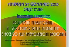 Imparare a vedere il mondo con gli occhi dei disabili, difficoltà e sostegno