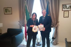 Il Prefetto Anania riceve il Console onorario della Repubblica Ceca Riccardo Di Matteo