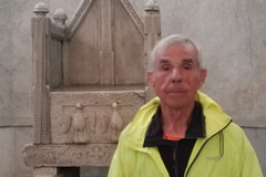 Giunge ad Andria il viandante 83enne del Trentino, dopo essere stato derubato a Cerignola