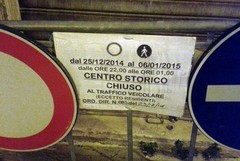 Chiusura al traffico centro storico: a giugno prosegue nei week-end