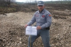 Alta Murgia, terreno abusivamente convertito a mandorleto