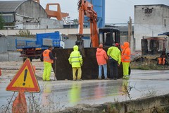 "Andria-Trani": si lavora e si contano i danni del cedimento