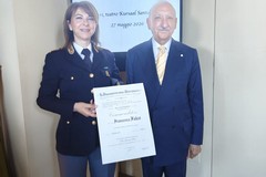 Questura Bat: alla dottoressa Francesca Falco conferita l'onorificenza di Commendatore della Repubblica