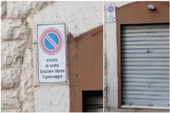 Ad Andria spuntano come funghi i cartelli di passo carrabile taroccati