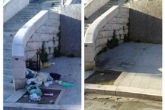 Discarica a cielo aperto ai piedi del Santuario della Madonna del Carmine