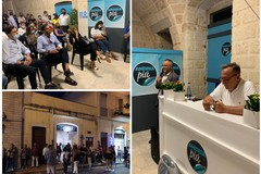 L'avv. Antonio Scamarcio alla presentazione della lista “Andria Più”