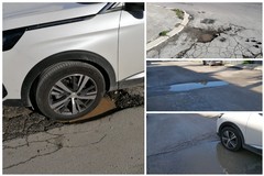 L'insidia delle buche stradali sulle viabilità cittadina
