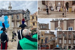 Immacolata Concezione, l'omaggio floreale alla Madonna in piazza Duomo