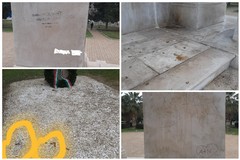 Nuovamente oltraggiato il Monumento ai Caduti