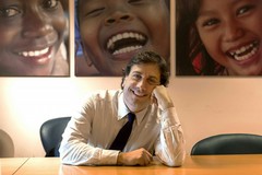 Il portavoce dell'Unicef Italia Andrea Iacomini incontra studenti e società civile ad Andria, Trani e Bisceglie