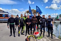 Il Centro Subacqueo di Andria a Trani per l'iniziativa nazionale #unitiperilmare 2.0