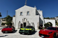 "Pranzo in rosso - a cavallo della solidarietà": presentato il programma della due giorni con le Ferrari e le auto d'epoca