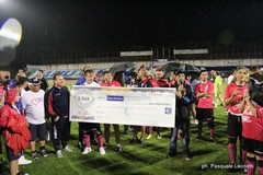 Partita della Solidarietà: la pioggia non spegne l'entusiasmo