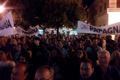 Regionali 2015, primo comizio in piazza a Canosa per Papagna