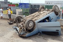CANOSA | Incidente sulla SS93, tre coratini trasportati al "Bonomo"