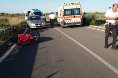 Due diciasettenni andriesi feriti gravemente in incidente nei pressi della SS 170, direzione Barletta