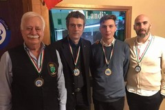 Carambola a tre sponde, successo a Latina per gli andriesi Michele Matera e Savino Inchingolo
