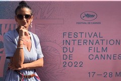 La make-up artist Angela Scamarcio al Festival di Cannes