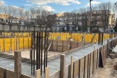 Cantiere "nuova" scuola Januzzi: proseguono i lavori