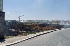Incendio nel quartiere San Valentino ad Andria: l'intervento dei Vigili del Fuoco