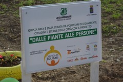 Inaugurato il primo bosco urbano di Andria a cura di Legambiente