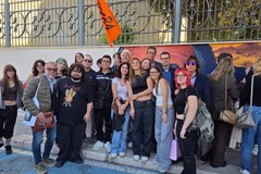 Studenti di Andria realizzano a Trani un murales per Giovanni Falcone e le vittime delle mafie