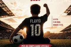 Cuore in rete, quadrangolare dell'Ail Bat. Si festeggiano i 20 di Flavio dopo la lotta contro la leucemia