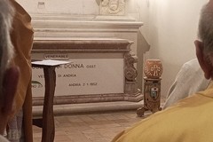 Sulla tomba del Venerabile Mons. Di Donna arde una nuova lampada votiva