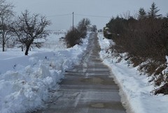 Emergenza neve rientrata ad Andria: problemi a Minervino e Spinazzola