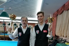 Michele Matera e Michele Di Tacchio vice campioni nazionali di carambola a tre sponde