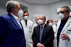 Emiliano inaugura il secondo angiografo e la nuova tac all'ospedale "Bonomo" di Andria
