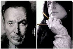 Il ritratto di Bruce Springsteen di Paola Lomuscio in mostra in America